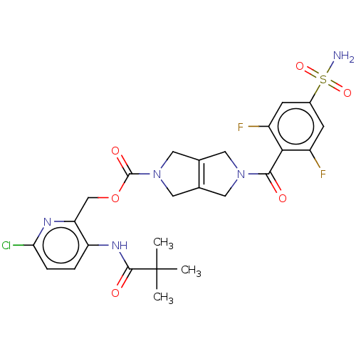 Chemical structure of BindingDB Monomer ID 442712