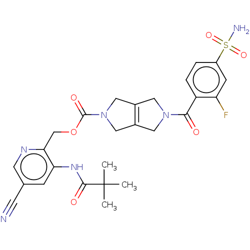 Chemical structure of BindingDB Monomer ID 442713