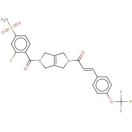 Chemical structure of BindingDB Monomer ID 442722