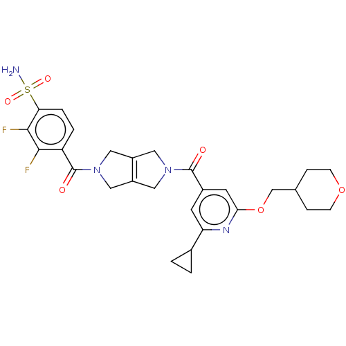 Chemical structure of BindingDB Monomer ID 442737
