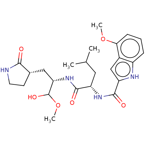 Chemical structure of BindingDB Monomer ID 442796
