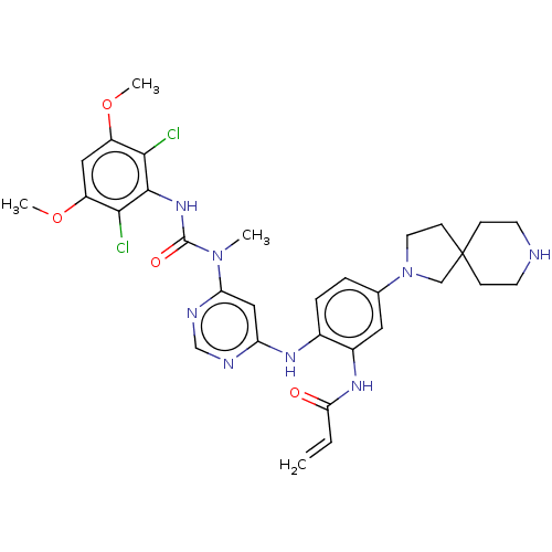 Chemical structure of BindingDB Monomer ID 443222