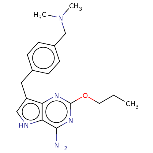 Chemical structure of BindingDB Monomer ID 443382