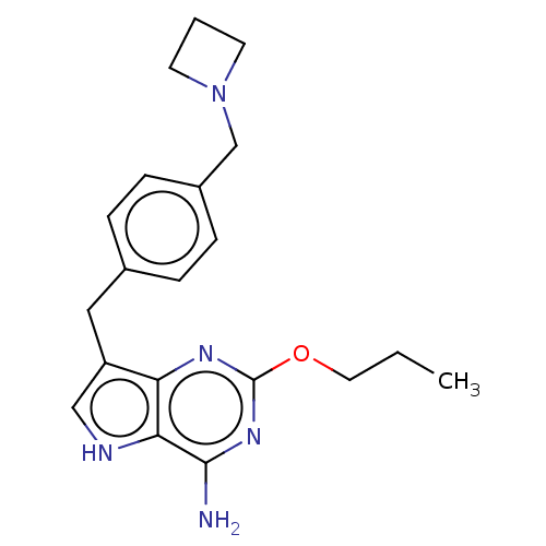Chemical structure of BindingDB Monomer ID 443386