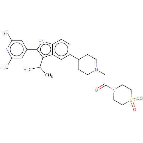 Chemical structure of BindingDB Monomer ID 443695