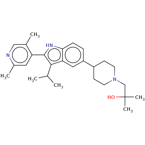 Chemical structure of BindingDB Monomer ID 444261