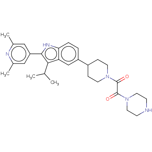 Chemical structure of BindingDB Monomer ID 444267
