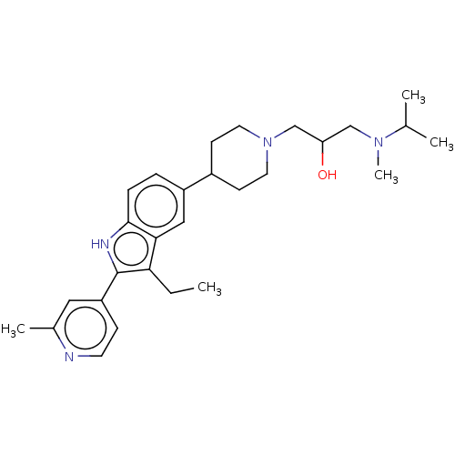 Chemical structure of BindingDB Monomer ID 444287