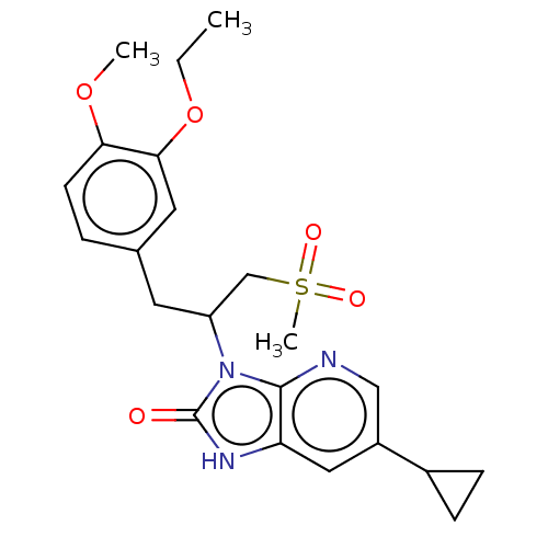 Chemical structure of BindingDB Monomer ID 444735