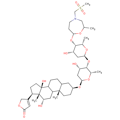 Chemical structure of BindingDB Monomer ID 444982