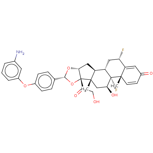 Chemical structure of BindingDB Monomer ID 445012