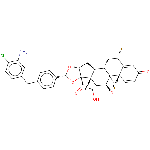 Chemical structure of BindingDB Monomer ID 445016