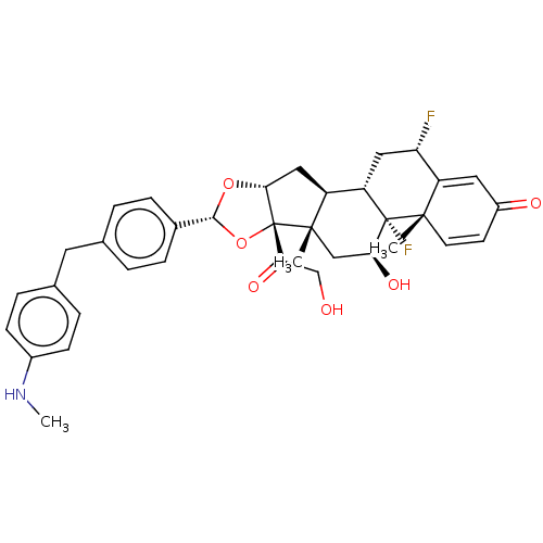 Chemical structure of BindingDB Monomer ID 445018