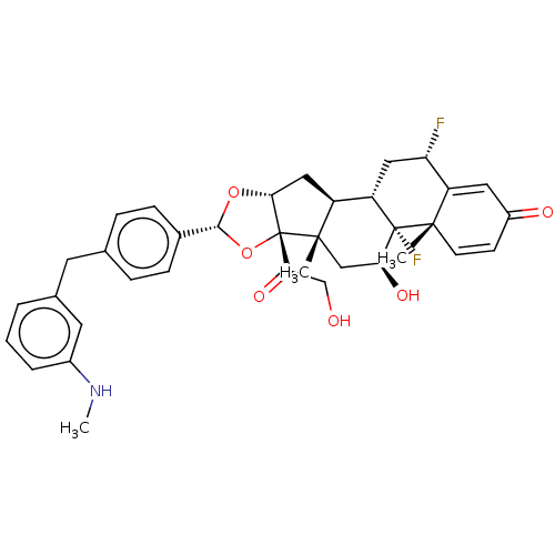 Chemical structure of BindingDB Monomer ID 445021
