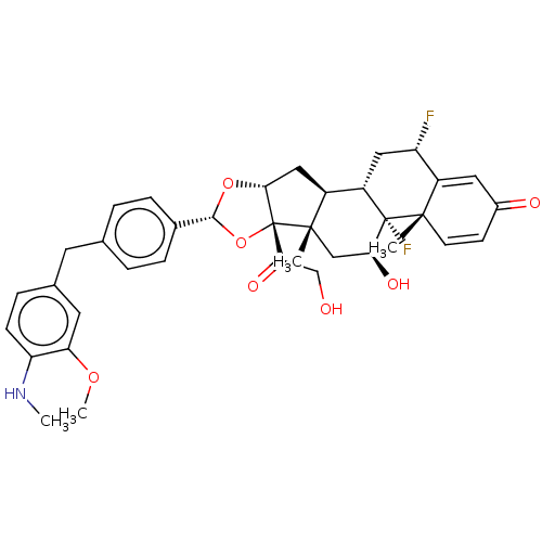 Chemical structure of BindingDB Monomer ID 445023