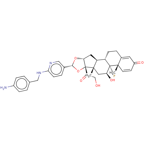 Chemical structure of BindingDB Monomer ID 445027