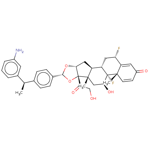 Chemical structure of BindingDB Monomer ID 445032