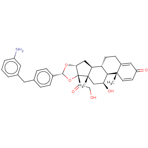 Chemical structure of BindingDB Monomer ID 445033