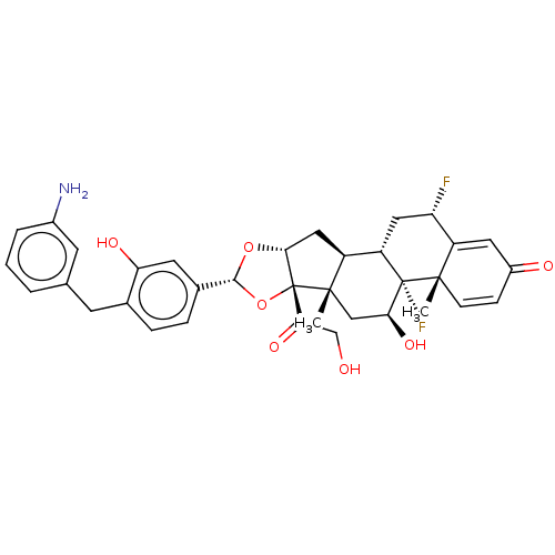 Chemical structure of BindingDB Monomer ID 445037
