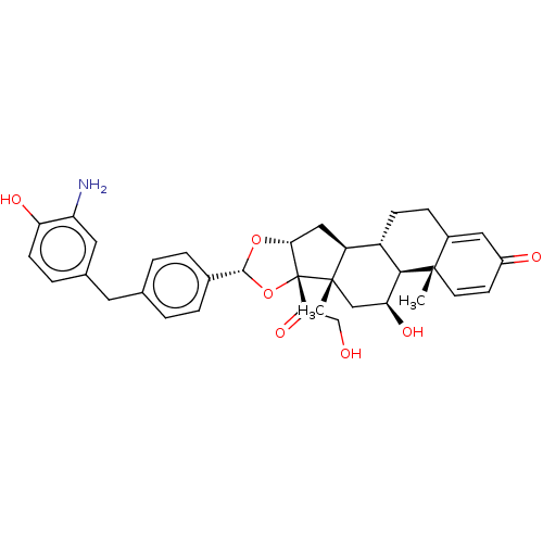 Chemical structure of BindingDB Monomer ID 445038