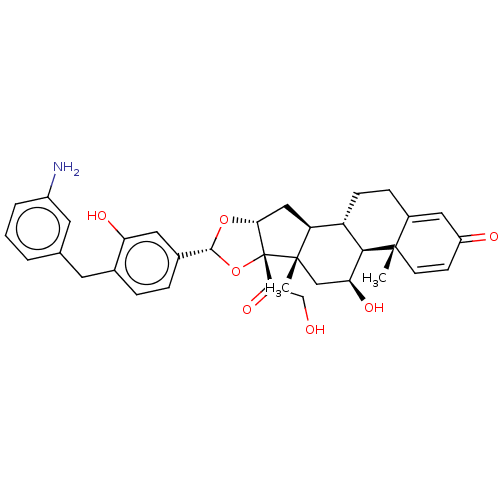 Chemical structure of BindingDB Monomer ID 445039