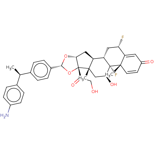 Chemical structure of BindingDB Monomer ID 445044