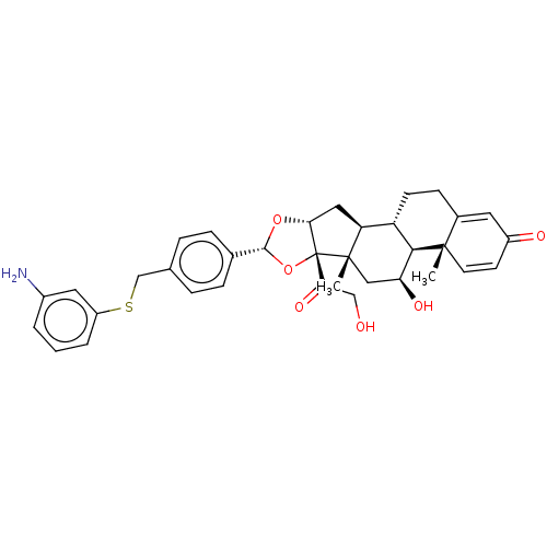 Chemical structure of BindingDB Monomer ID 445045
