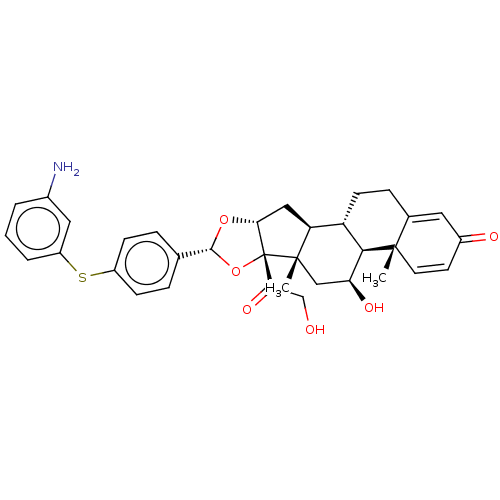 Chemical structure of BindingDB Monomer ID 445048