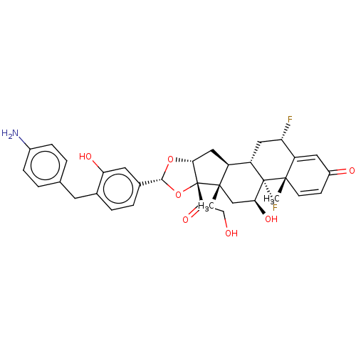 Chemical structure of BindingDB Monomer ID 445053