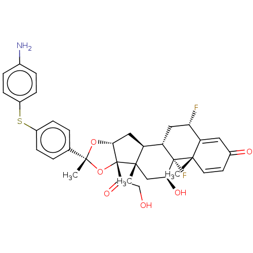 Chemical structure of BindingDB Monomer ID 445054