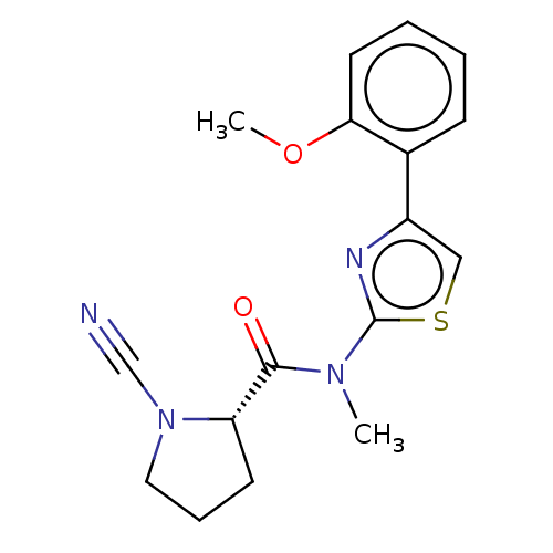 Chemical structure of BindingDB Monomer ID 445107