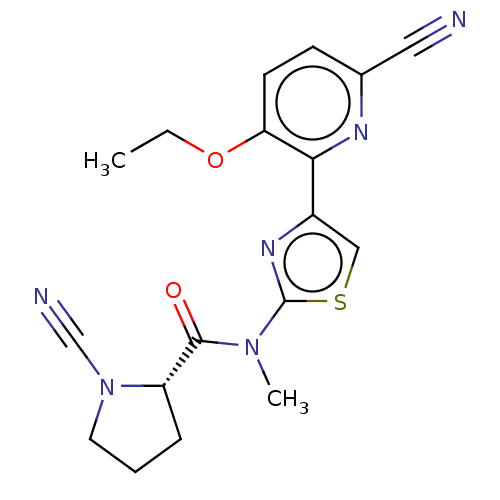 Chemical structure of BindingDB Monomer ID 445203