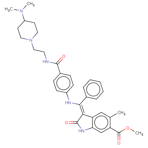 Chemical structure of BindingDB Monomer ID 445215