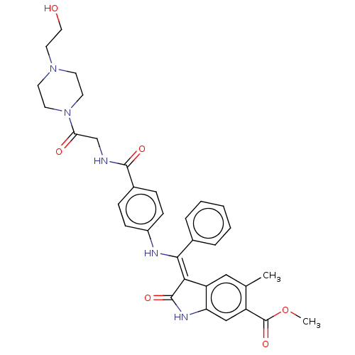Chemical structure of BindingDB Monomer ID 445216