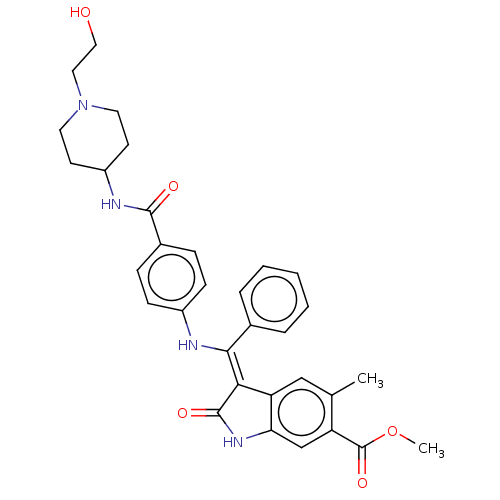 Chemical structure of BindingDB Monomer ID 445222