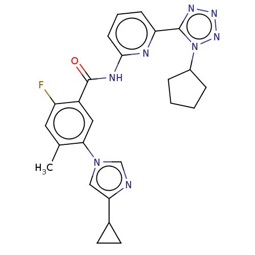 Chemical structure of BindingDB Monomer ID 445411