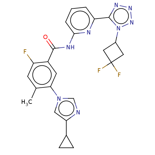 Chemical structure of BindingDB Monomer ID 445414