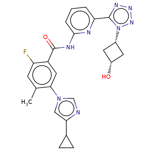 Chemical structure of BindingDB Monomer ID 445424