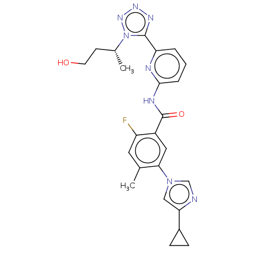 Chemical structure of BindingDB Monomer ID 445425