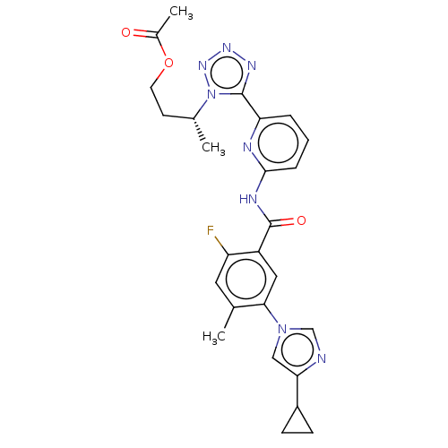 Chemical structure of BindingDB Monomer ID 445426