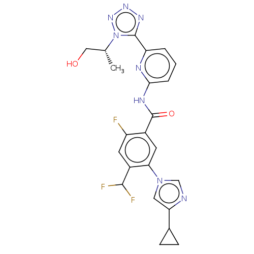 Chemical structure of BindingDB Monomer ID 445435