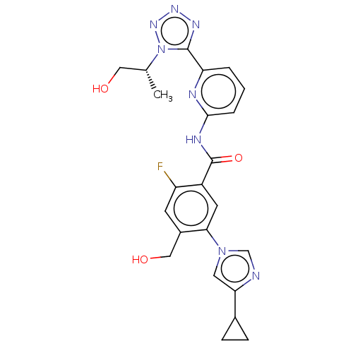 Chemical structure of BindingDB Monomer ID 445436
