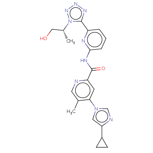 Chemical structure of BindingDB Monomer ID 445452
