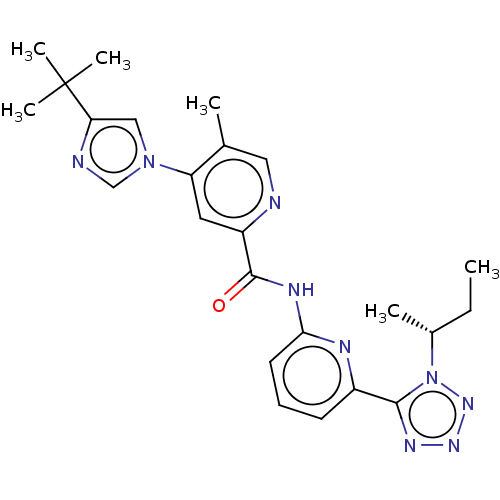 Chemical structure of BindingDB Monomer ID 445454