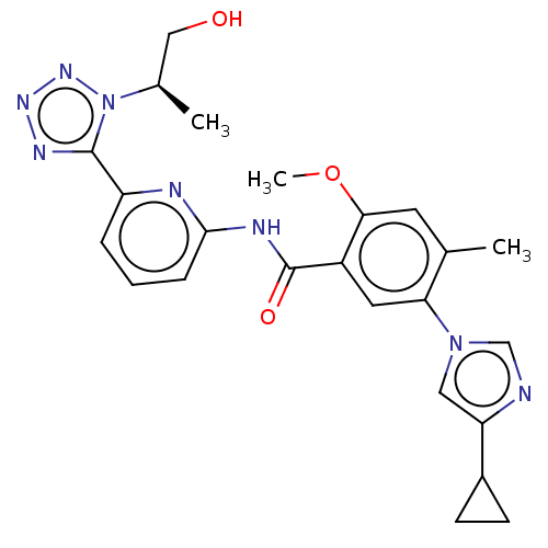 Chemical structure of BindingDB Monomer ID 445464