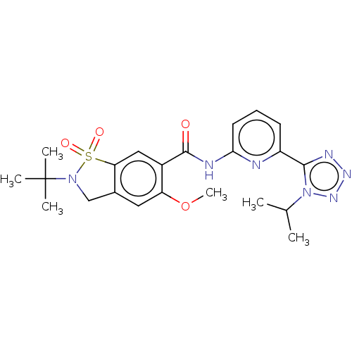 Chemical structure of BindingDB Monomer ID 445483