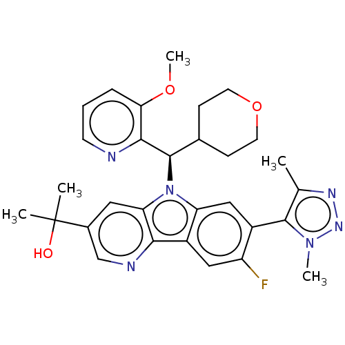 Chemical structure of BindingDB Monomer ID 445573