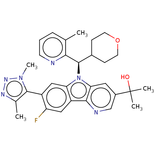 Chemical structure of BindingDB Monomer ID 445574