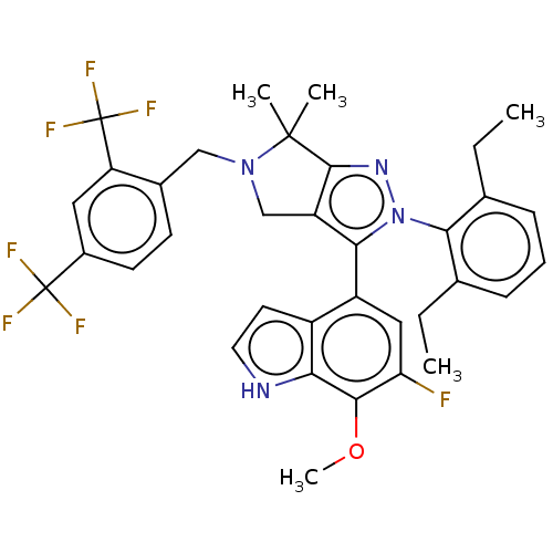 Chemical structure of BindingDB Monomer ID 445597