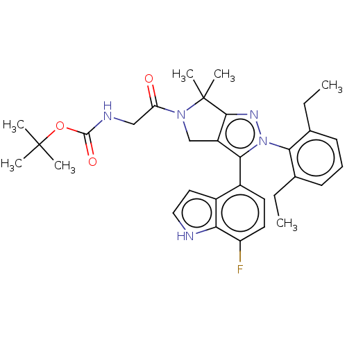 Chemical structure of BindingDB Monomer ID 445602